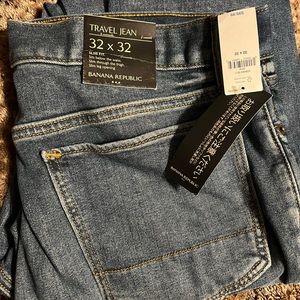 32x32 Banana Republic Travel Jean slim fit